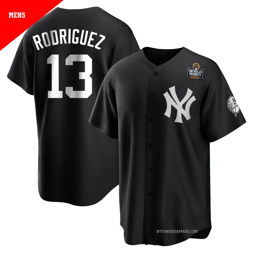 Men's #13 Alex Rodriguez New York Yankees Navy Limited