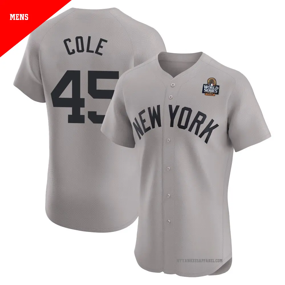 Gerrit Cole サイン入りジャージ 45 Gerrit Cole サイン入りジャージ 45 Nike Authentic New York