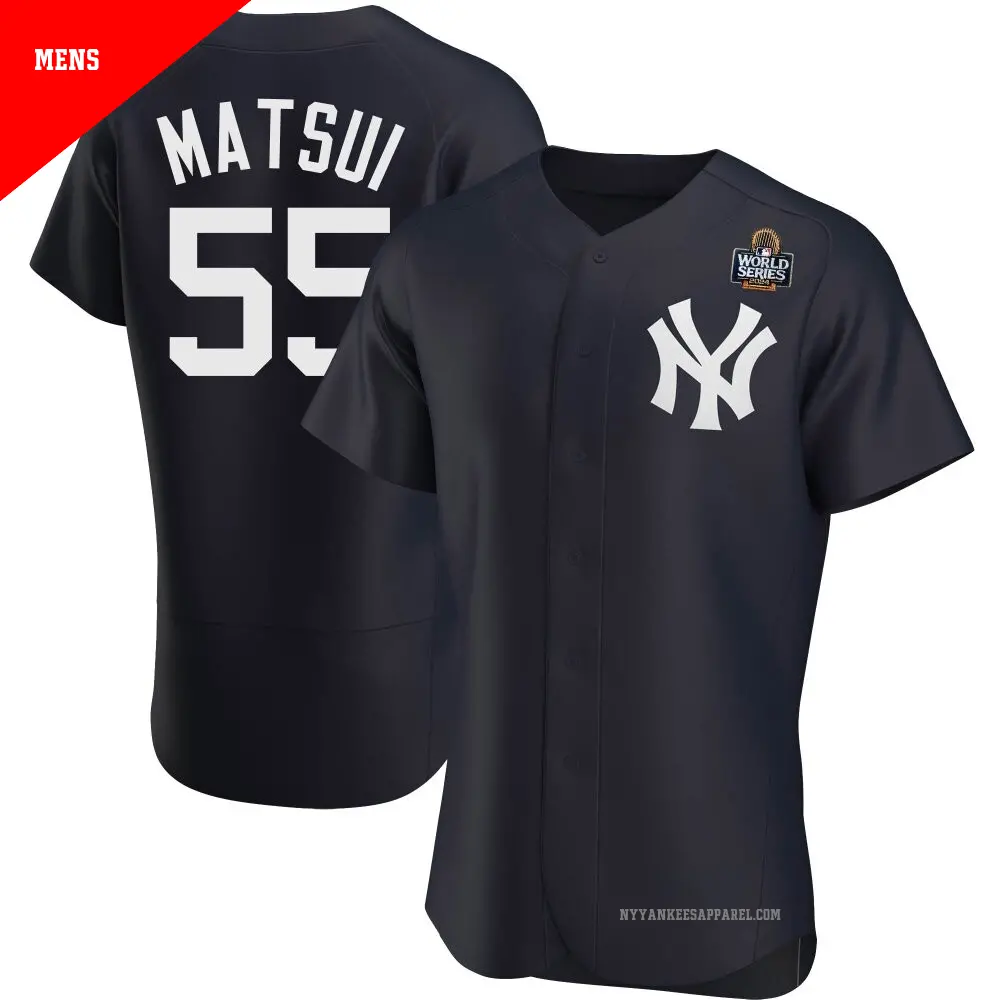 デッドストック Majestic NY Yankees 55 松井 Jersey NY Yankees Hideki Matsui #55 White Jersey Size XL by Russell